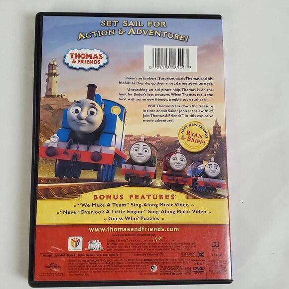 Thomas & Friends: Sodor’s Legend of the Lost Treasure DVD – Feature-Length Movie - Picture 3 of 3